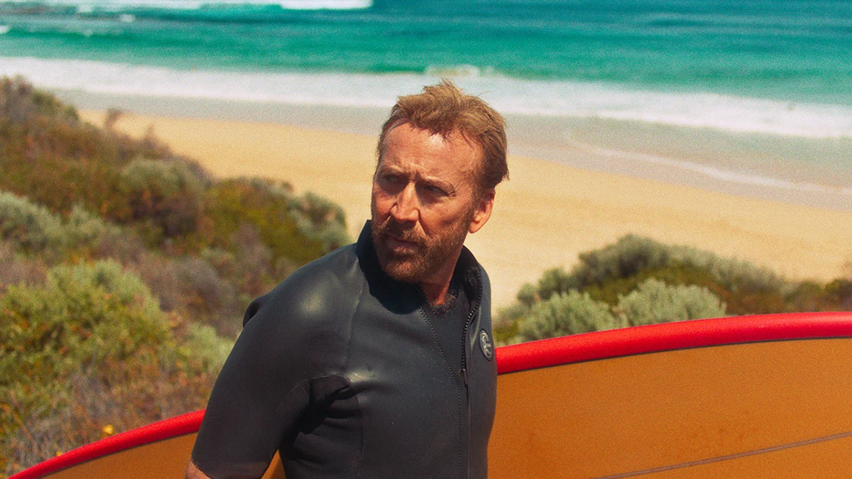 Catch the Wave: Nicolas Cage in "The Surfer" Hits Cinemas Today!