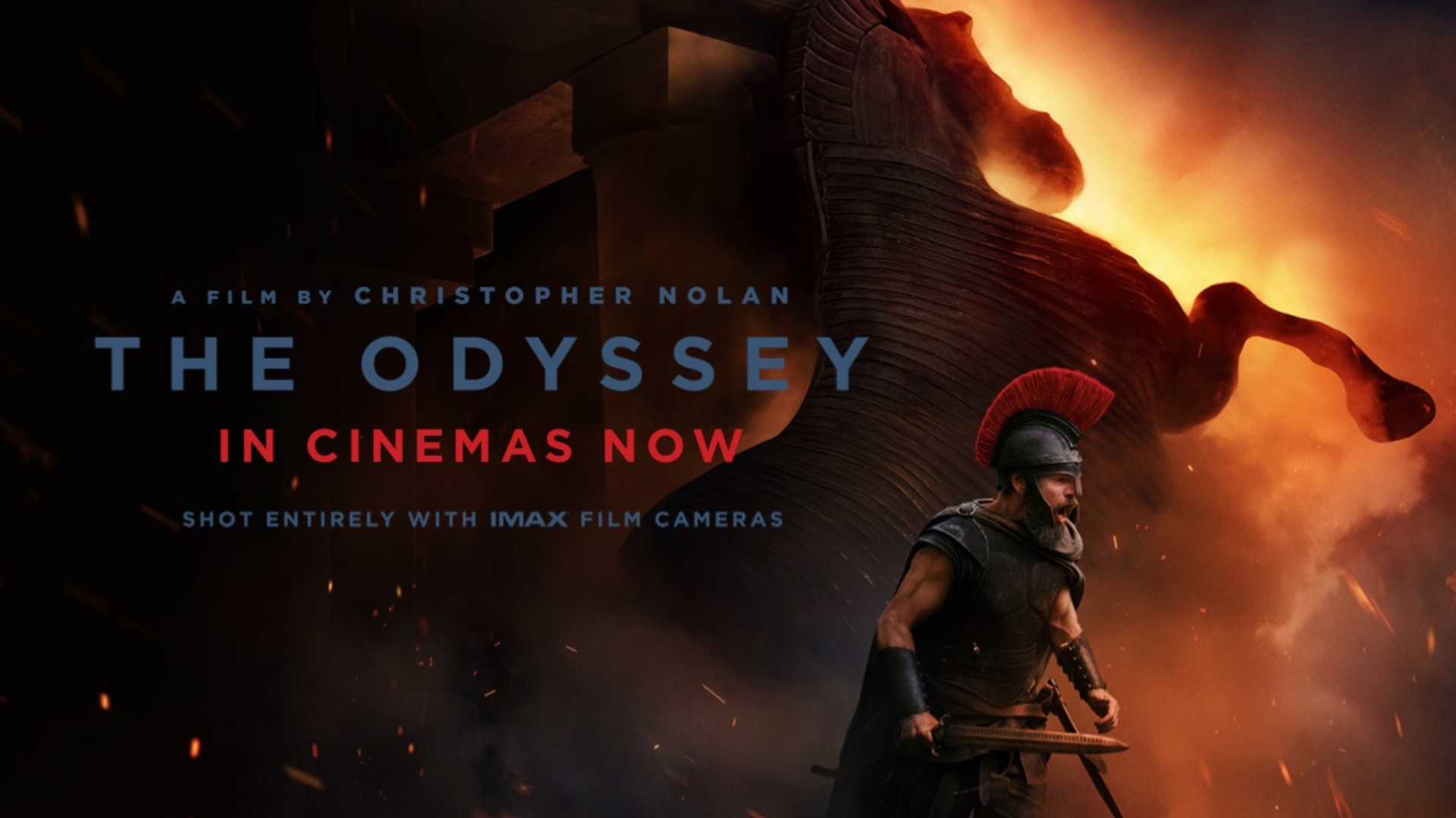 Christopher Nolan’s The Odyssey Is Out Now in UK Cinemas – Find Your Showtimes Today!