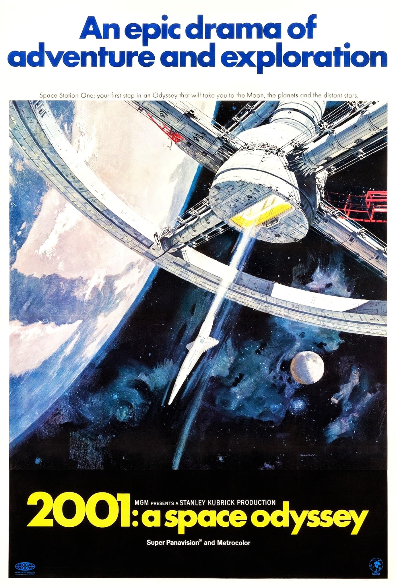 2001: A Space Odyssey Movie Poster