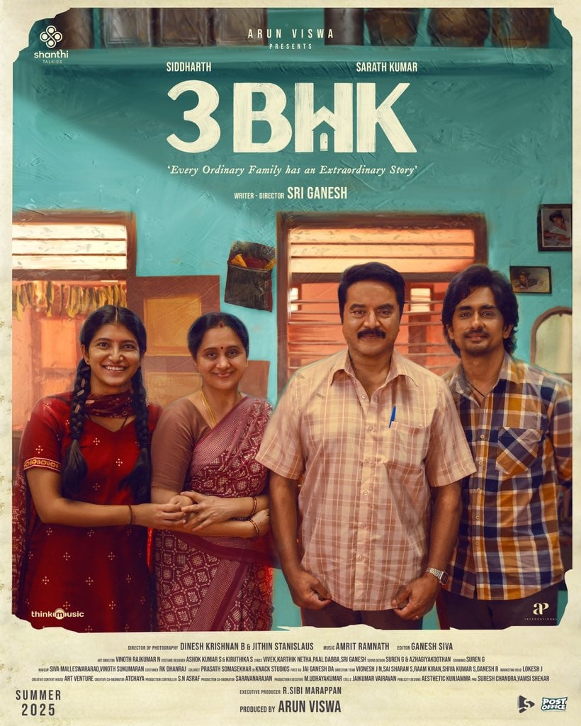 3BHK Movie Poster