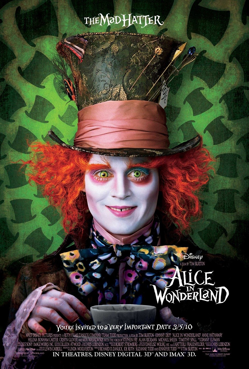 Alice in Wonderland Movie Poster