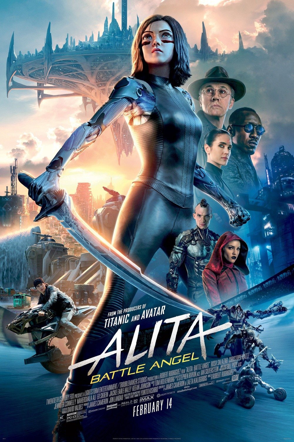 Alita: Battle Angel Movie Poster