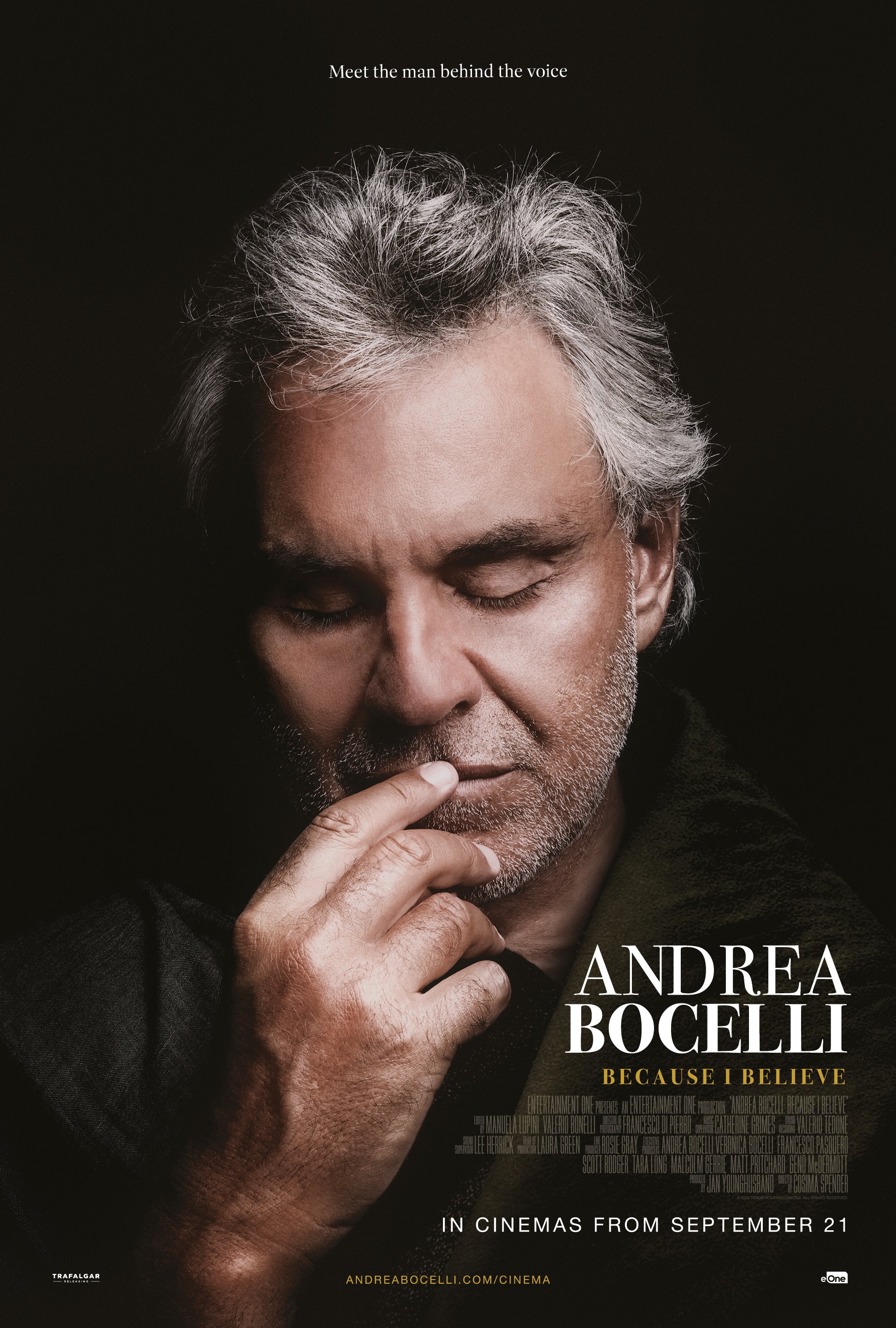 Andrea Bocelli: Because I Believe Movie Poster
