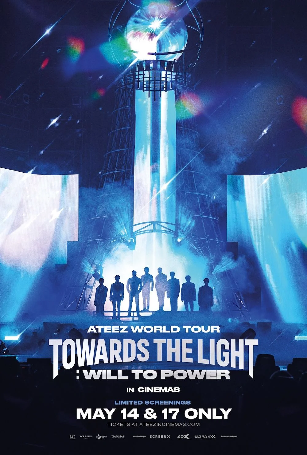 Ateez World Tour [Towards the Light : Will to Power] in Cinemas Movie Poster