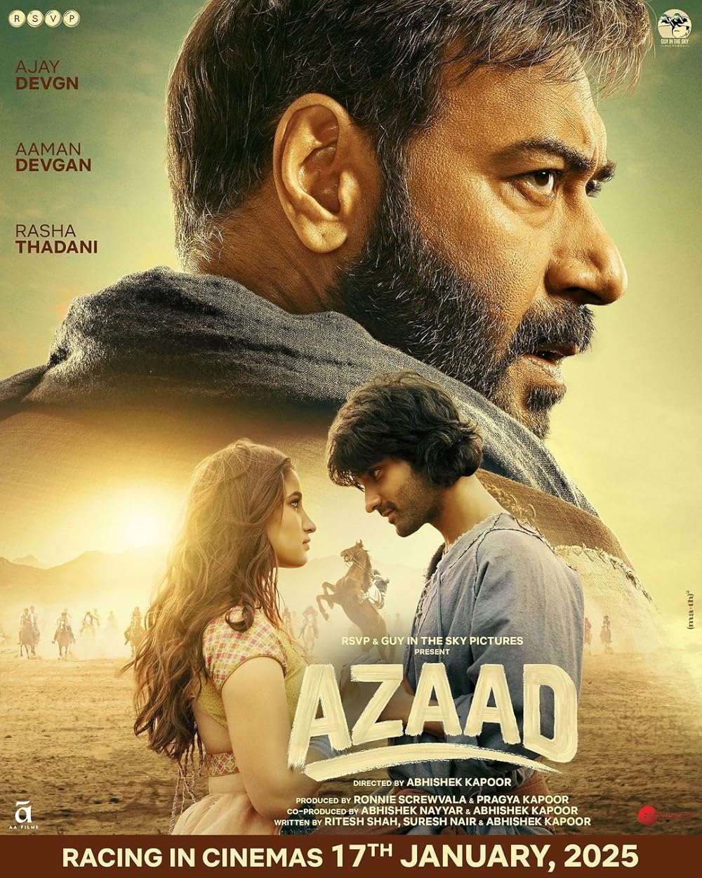 Azaad Movie Poster