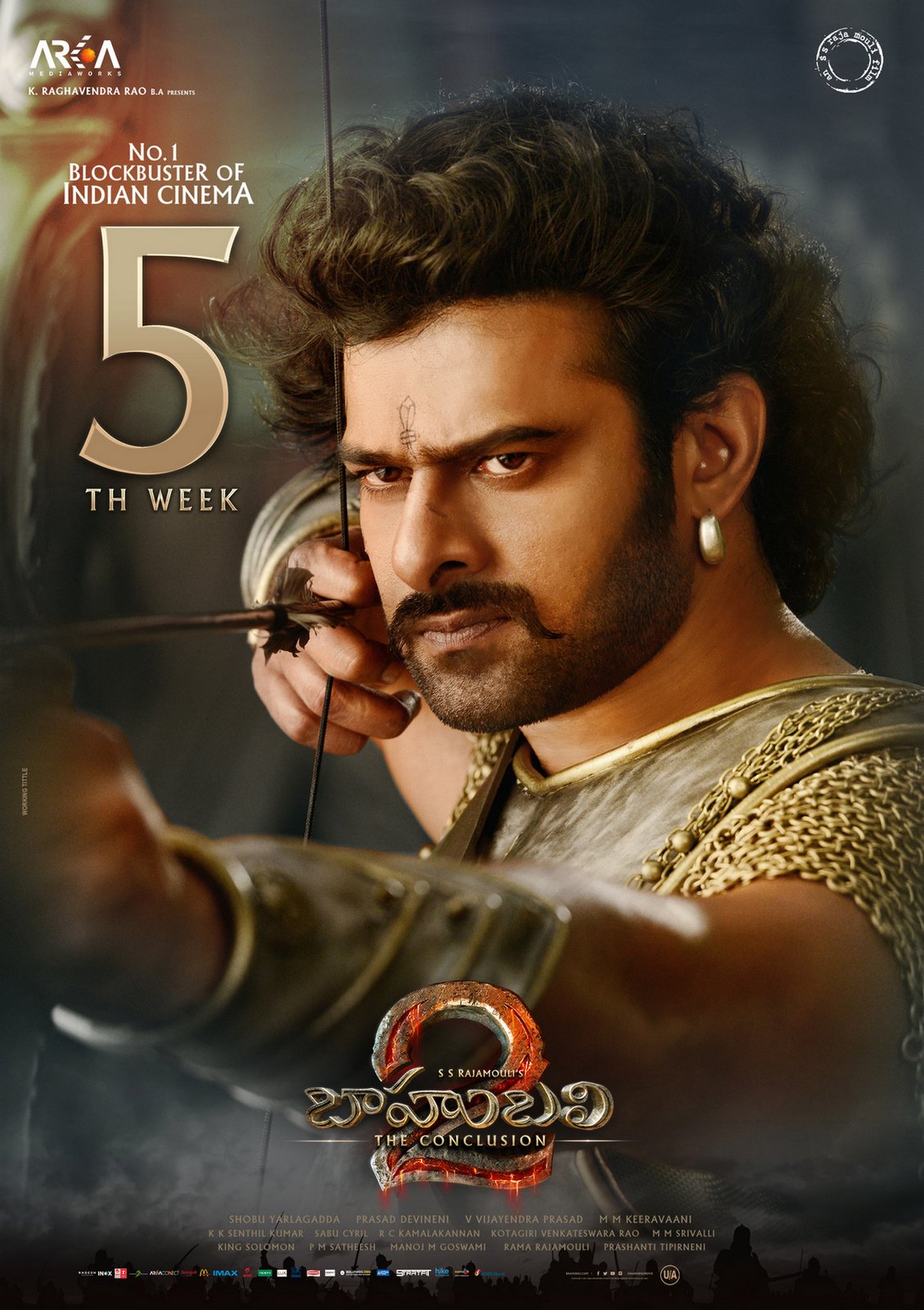 Baahubali 2 : The Conclusion Movie Poster