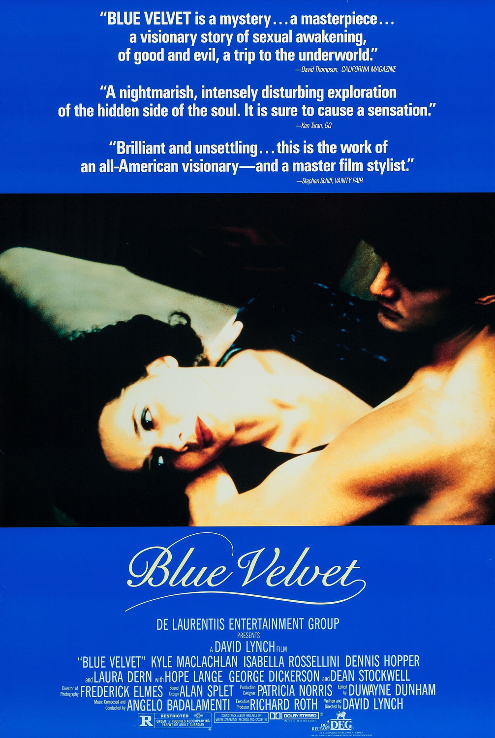 Blue Velvet Movie Poster