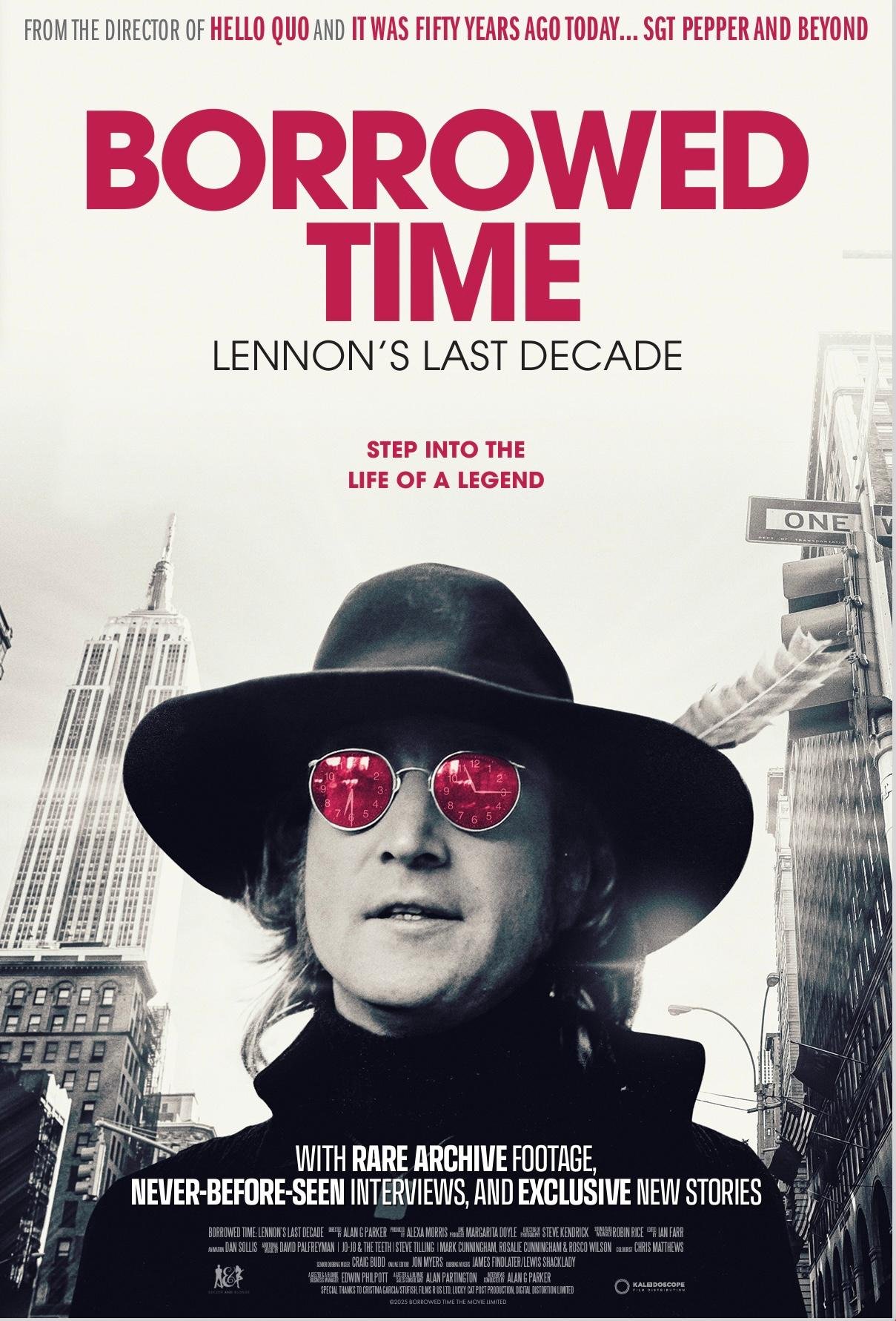 Borrowed Time: Lennon's Last Decade Movie Poster
