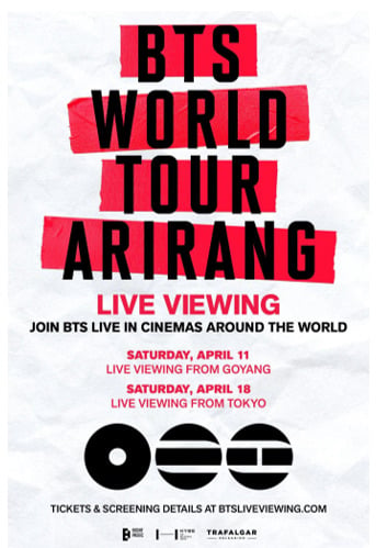 BTS WORLD TOUR 'ARIRANG' in GOYANG: LIVE VIEWING Movie Poster