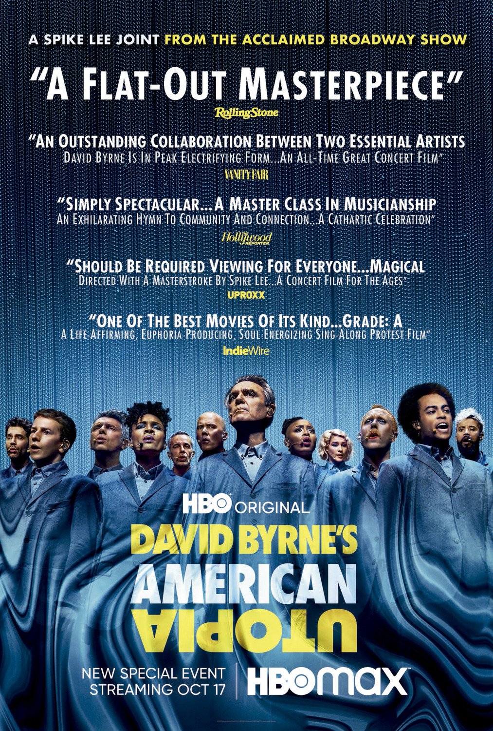 David Byrne's American Utopia Movie Poster
