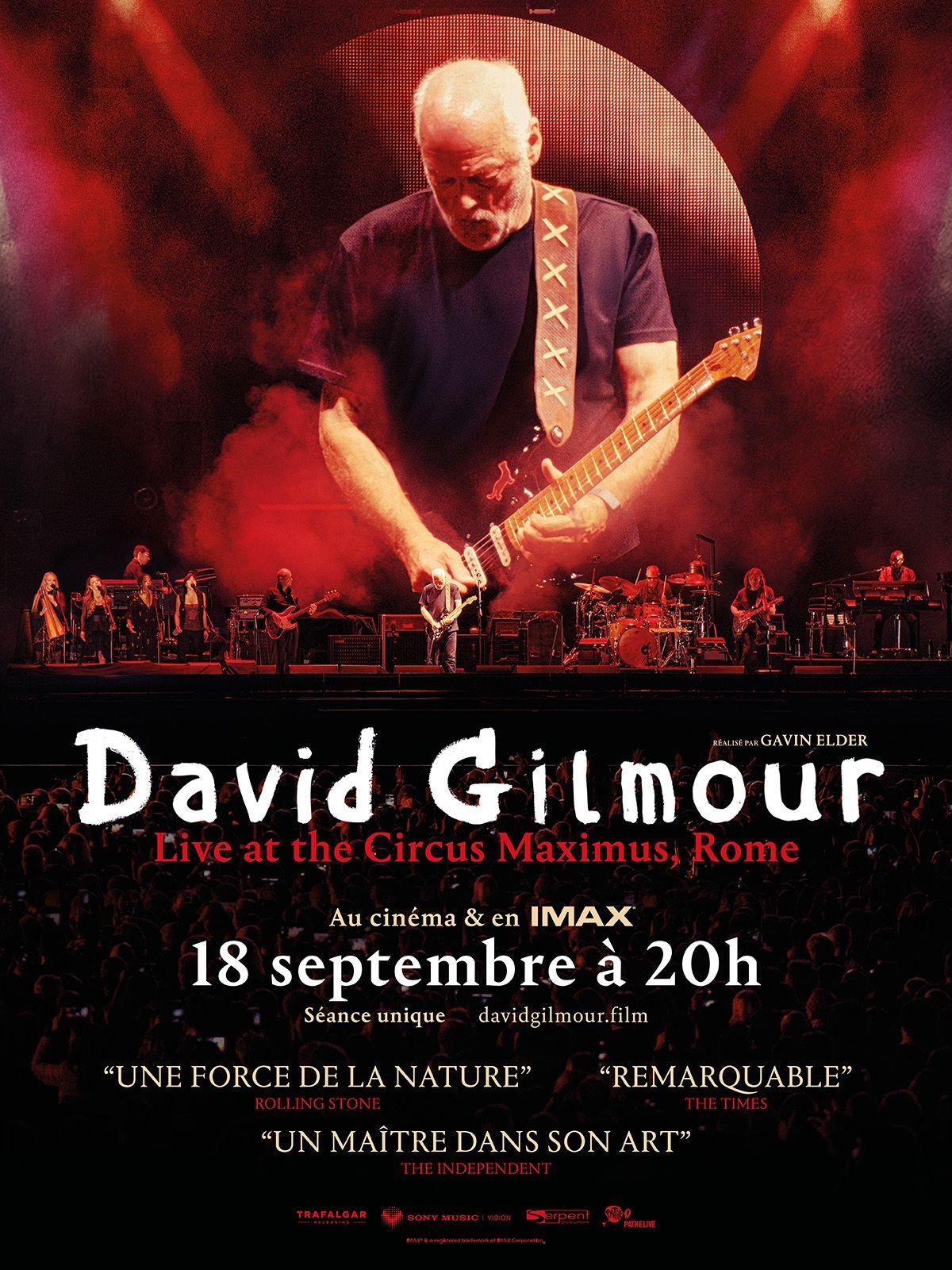 David Gilmour Live at the Circus Maximus, Rome Movie Poster