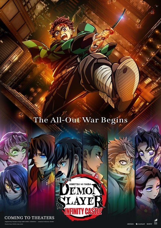 Demon Slayer: Kimetsu no Yaiba Infinity Castle Movie Poster