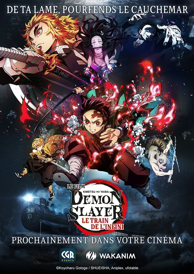 Demon Slayer: Kimetsu no Yaiba - The Movie: Mugen Train Movie Poster