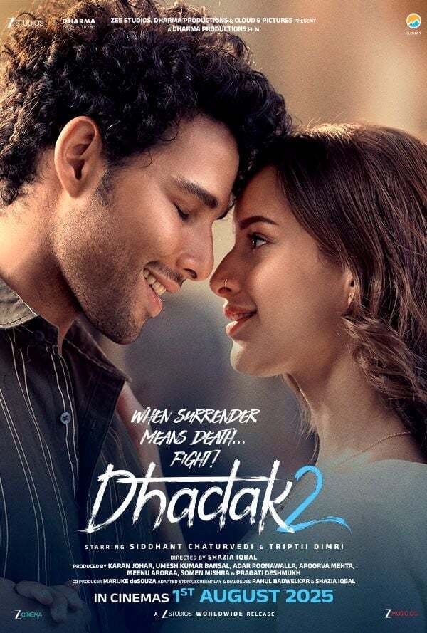 Dhadak 2 Movie Poster