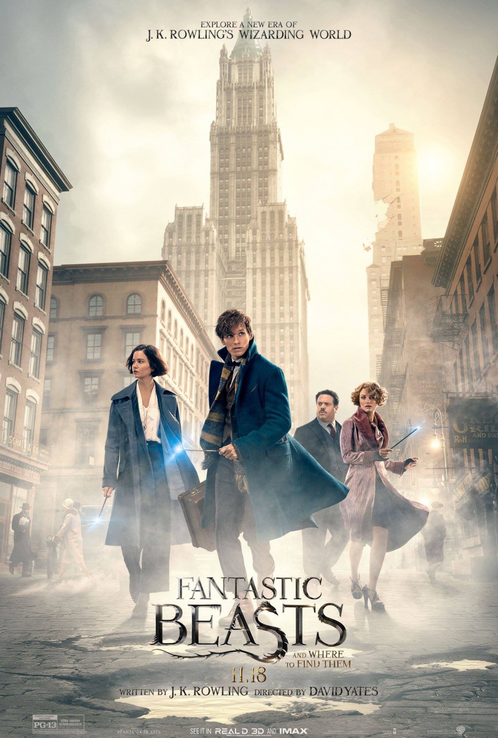 Fantastic Beasts and Where to Find Them Movie Poster