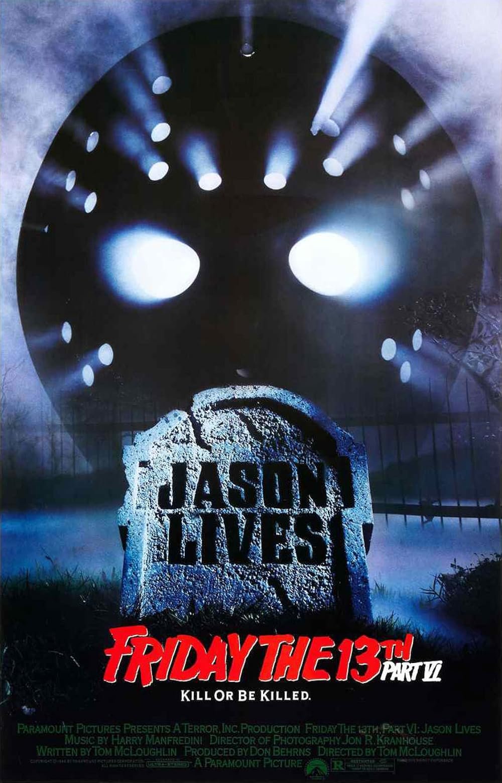Friday the 13th Part VI: Jason Lives Movie Poster