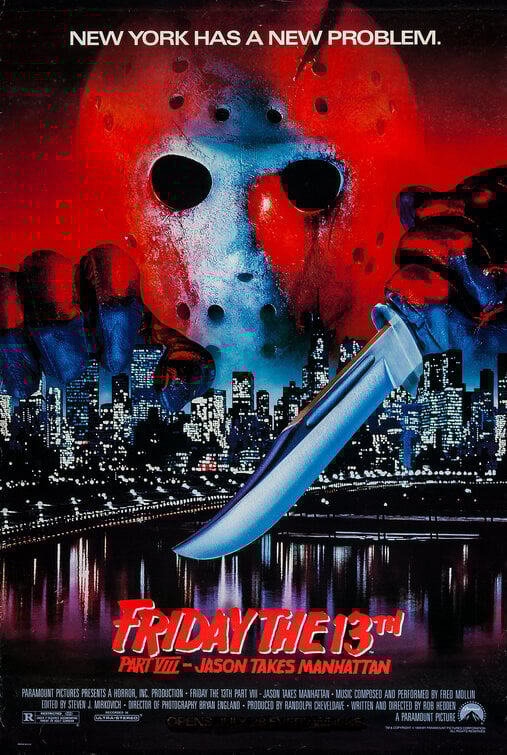 Friday the 13th Part VIII: Jason Takes Manhattan Movie Poster