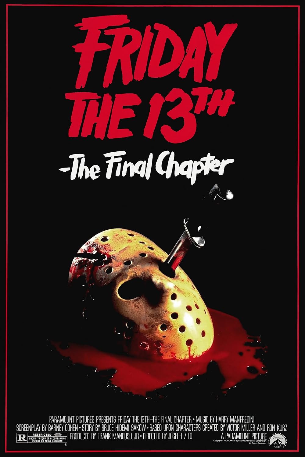 Friday the 13th: The Final Chapter Movie Poster