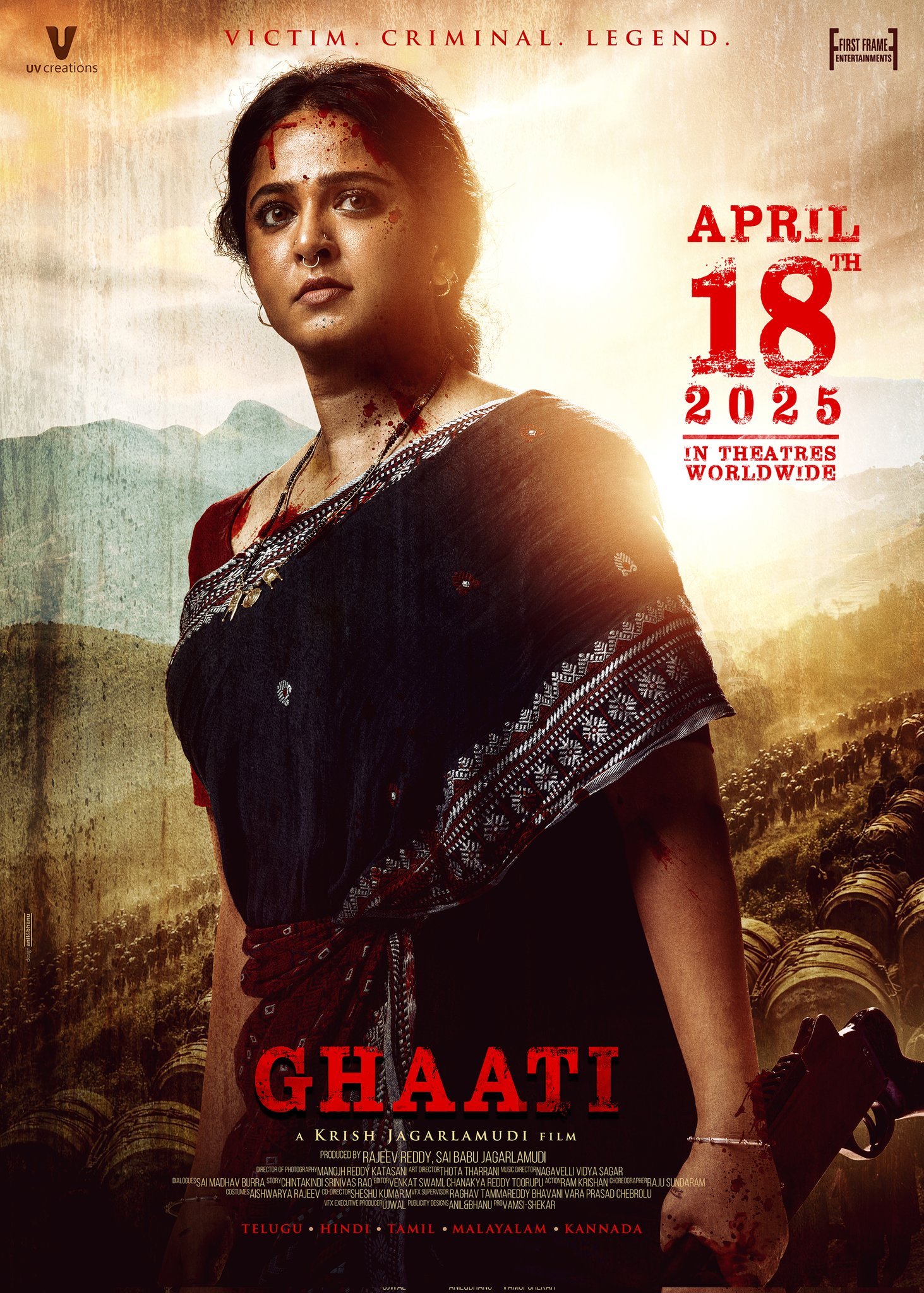 Ghaati Movie Poster
