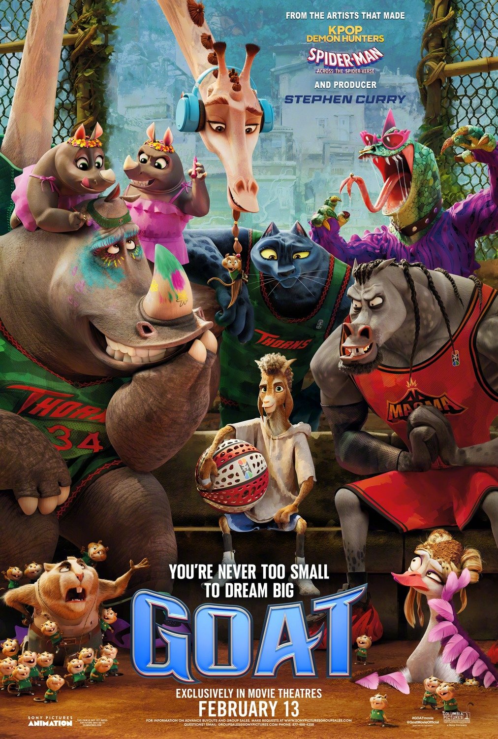 GOAT Movie Poster
