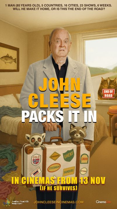 John Cleese Packs It In Movie Poster