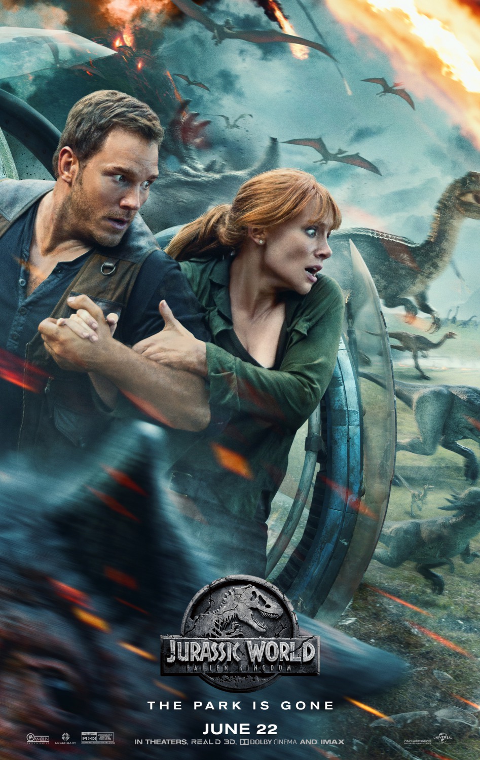 Jurassic World: Fallen Kingdom Movie Poster