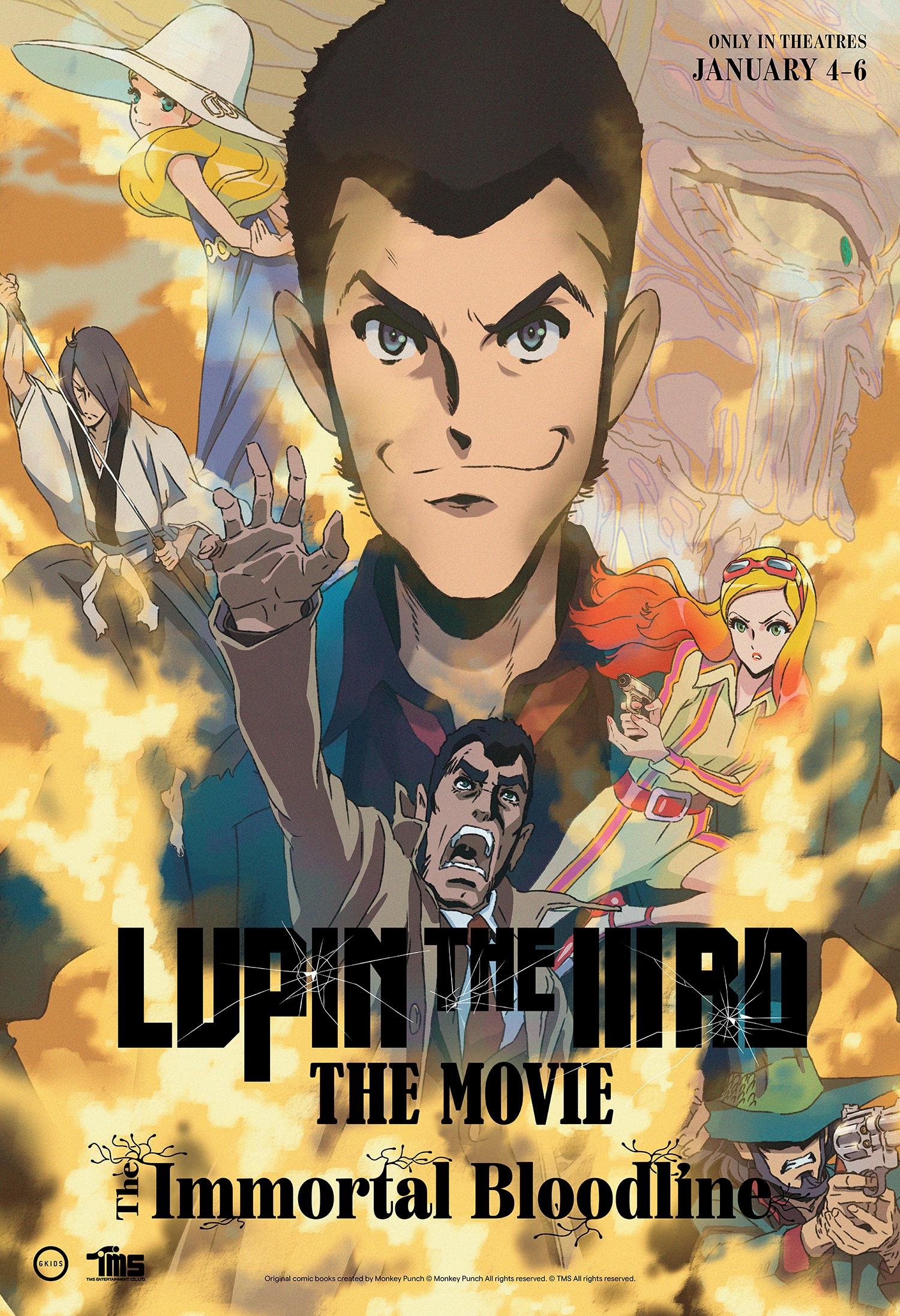 Lupin the IIIrd: The Movie - The Immortal Bloodline Movie Poster