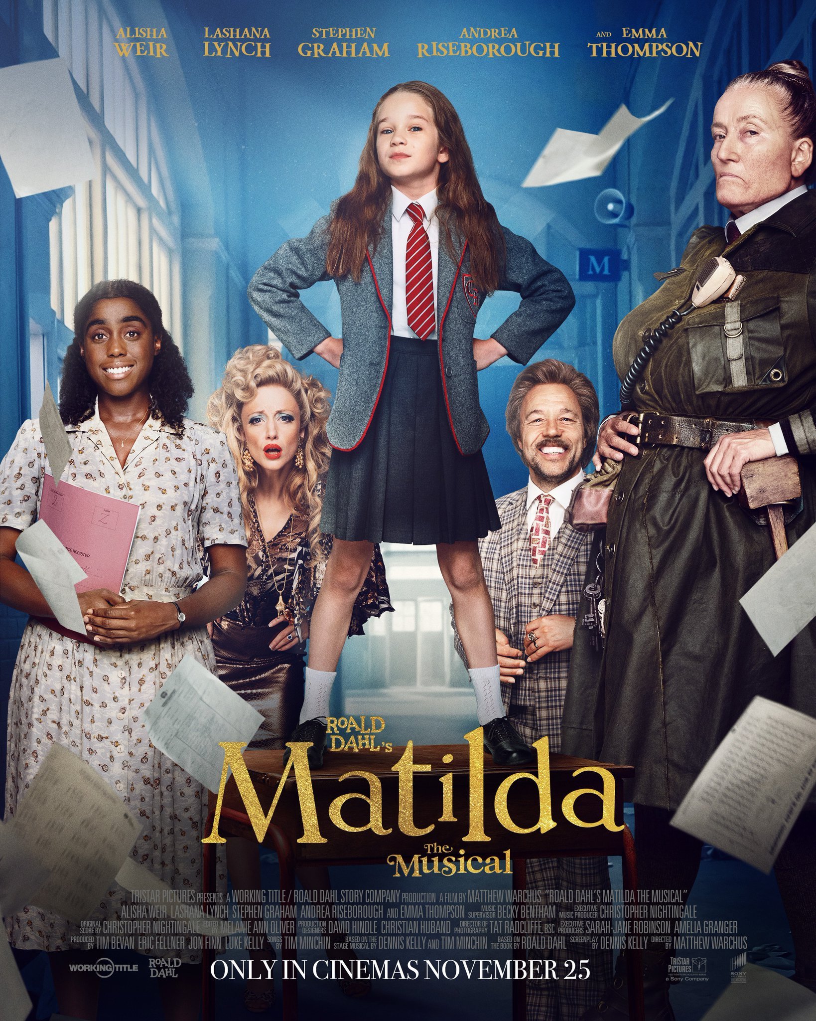 Matilda: The Musical Movie Poster