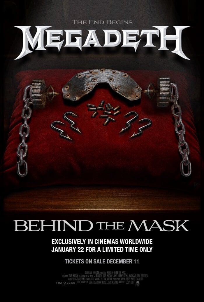 Megadeth: Behind The Mask Movie Poster