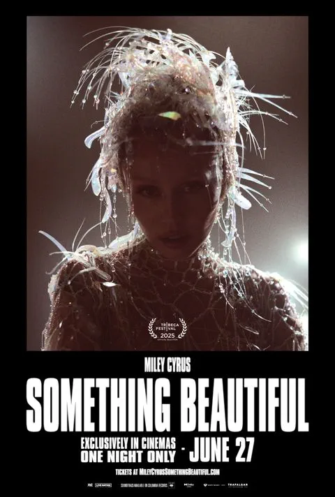 Miley Cyrus: Something Beautiful Movie Poster