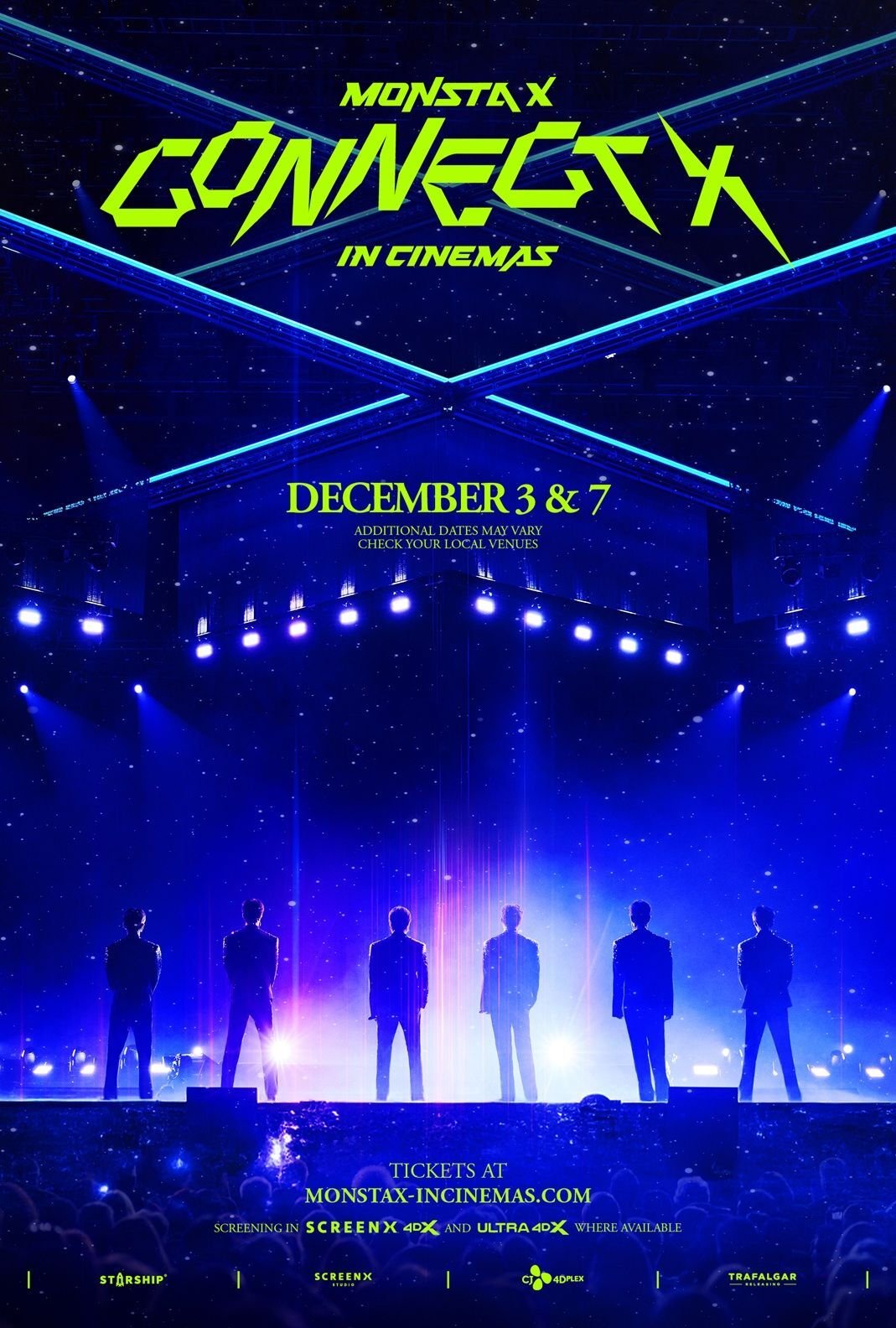MONSTA X: CONNECT x in CINEMAS Movie Poster