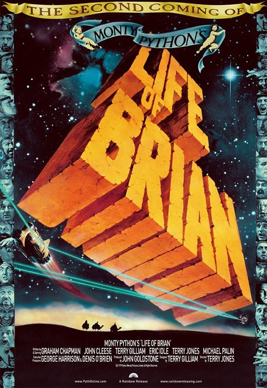 Monty Python's Life Of Brian Movie Poster