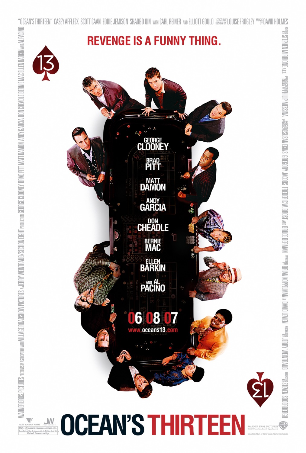 Ocean's Thirteen Movie Poster