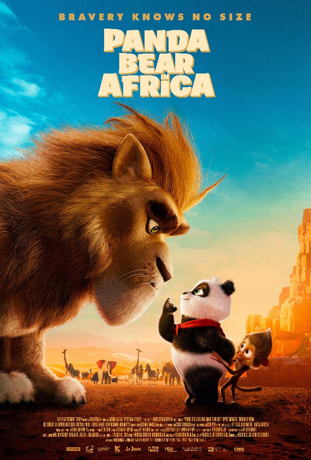 Panda Bear in Africa Movie Poster