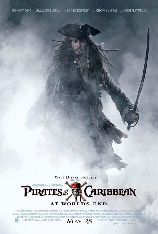 Pirates of the Caribbean: At World's End Movie Poster