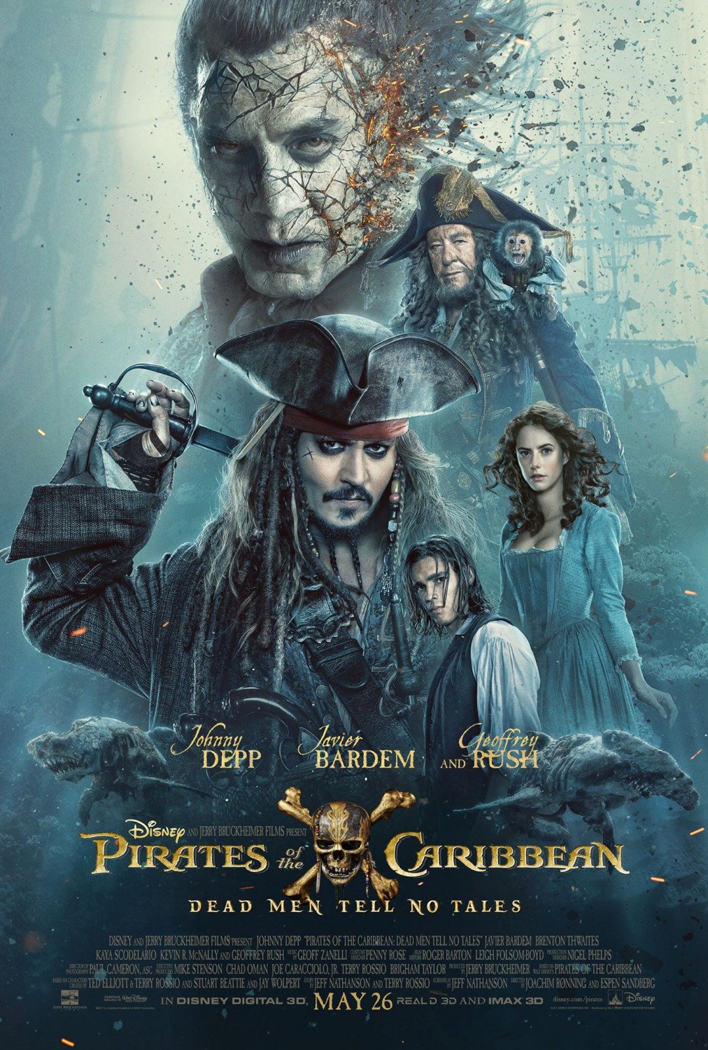 Pirates of the Caribbean: Salazar's Revenge Movie Poster