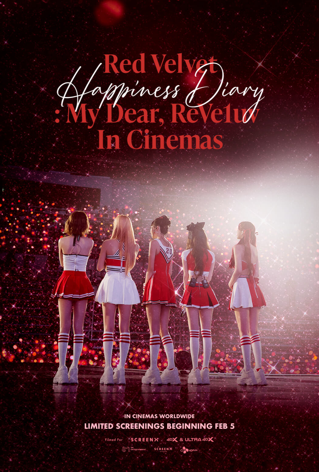 Red Velvet Happiness Diary : My Dear, ReVe1uv In Cinemas Movie Poster