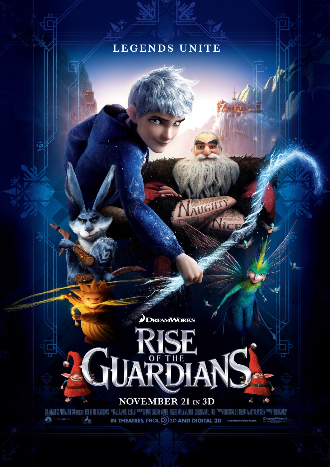 Rise Of The Guardians Movie Poster