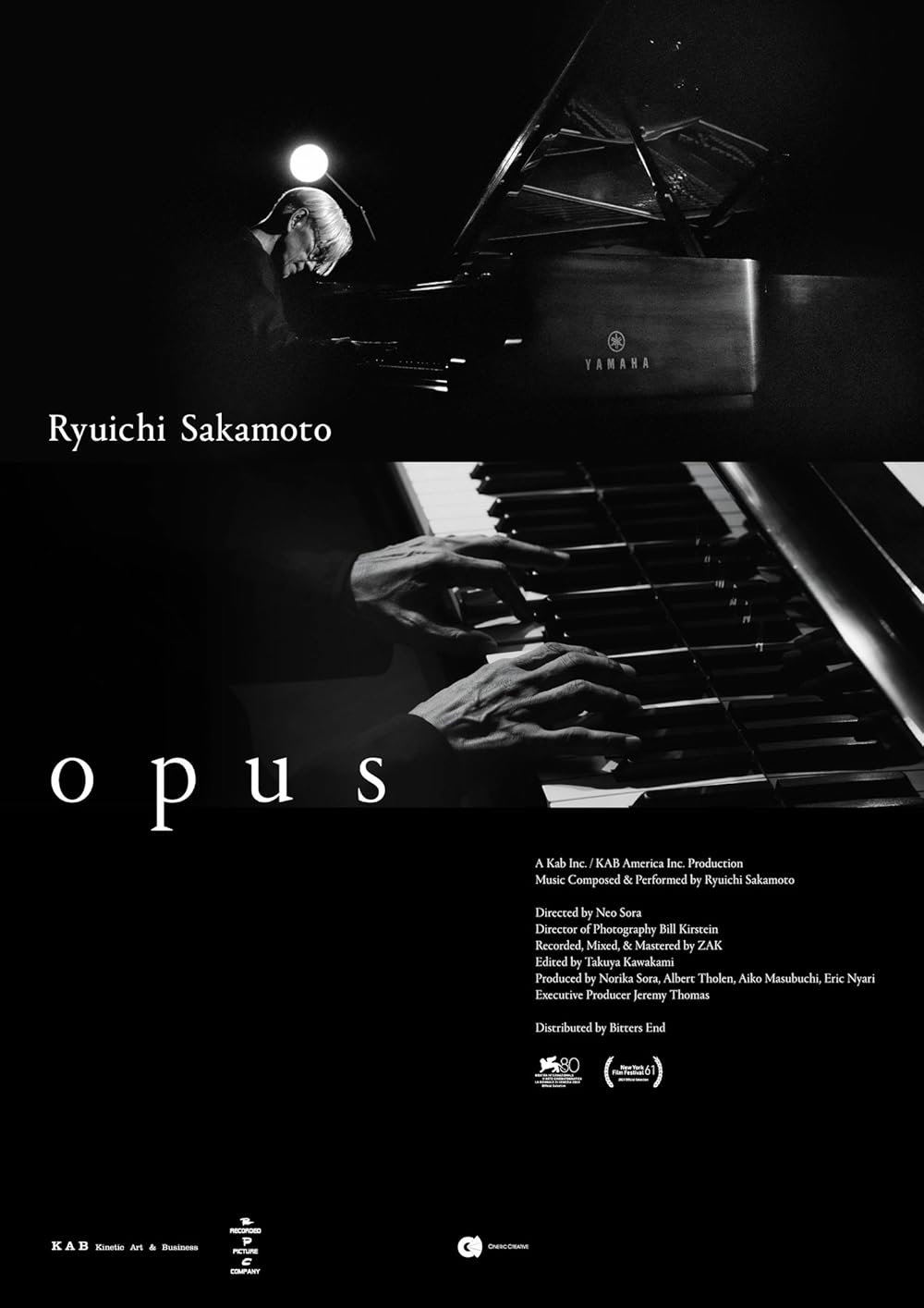 Ryuichi Sakamoto | Opus Movie Poster