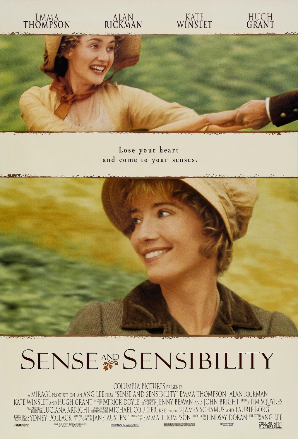 Sense and Sensibility Movie Poster