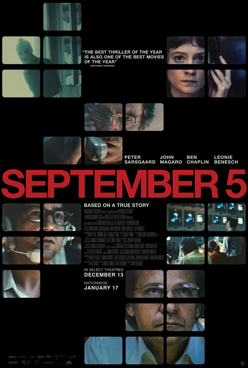 September 5 Movie Poster