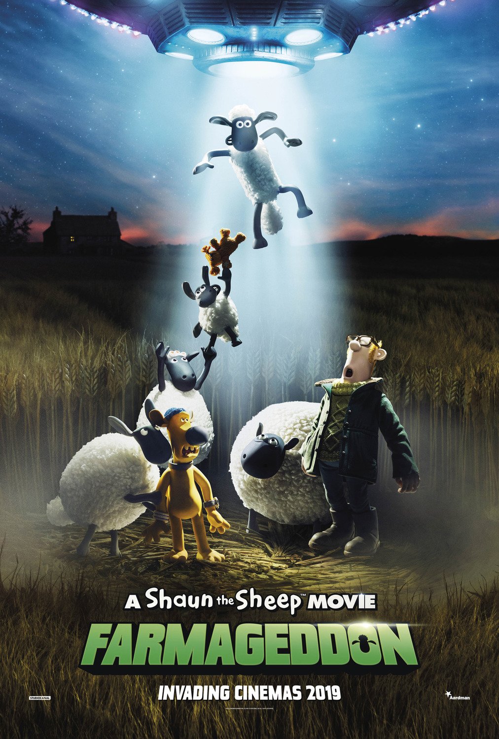 Shaun The Sheep Movie: Farmageddon Movie Poster