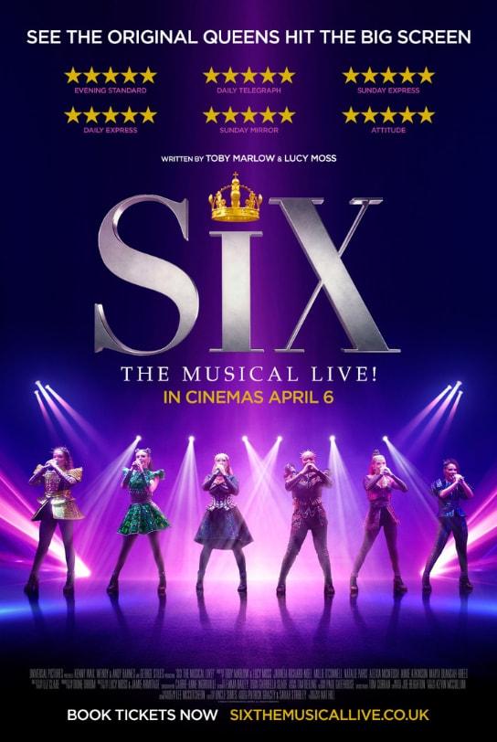 SIX The Musical Live! Movie Poster