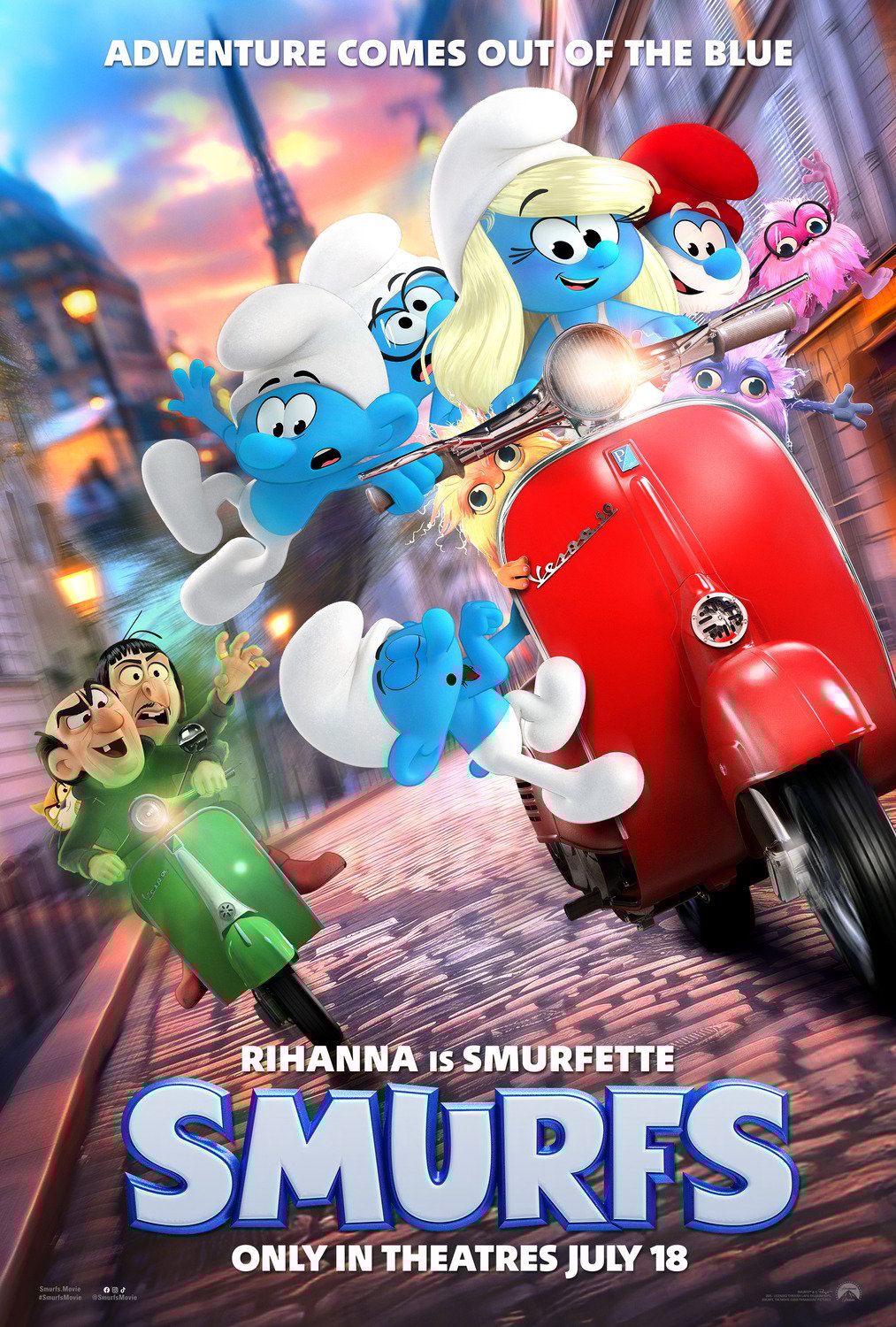 Smurfs Movie Poster