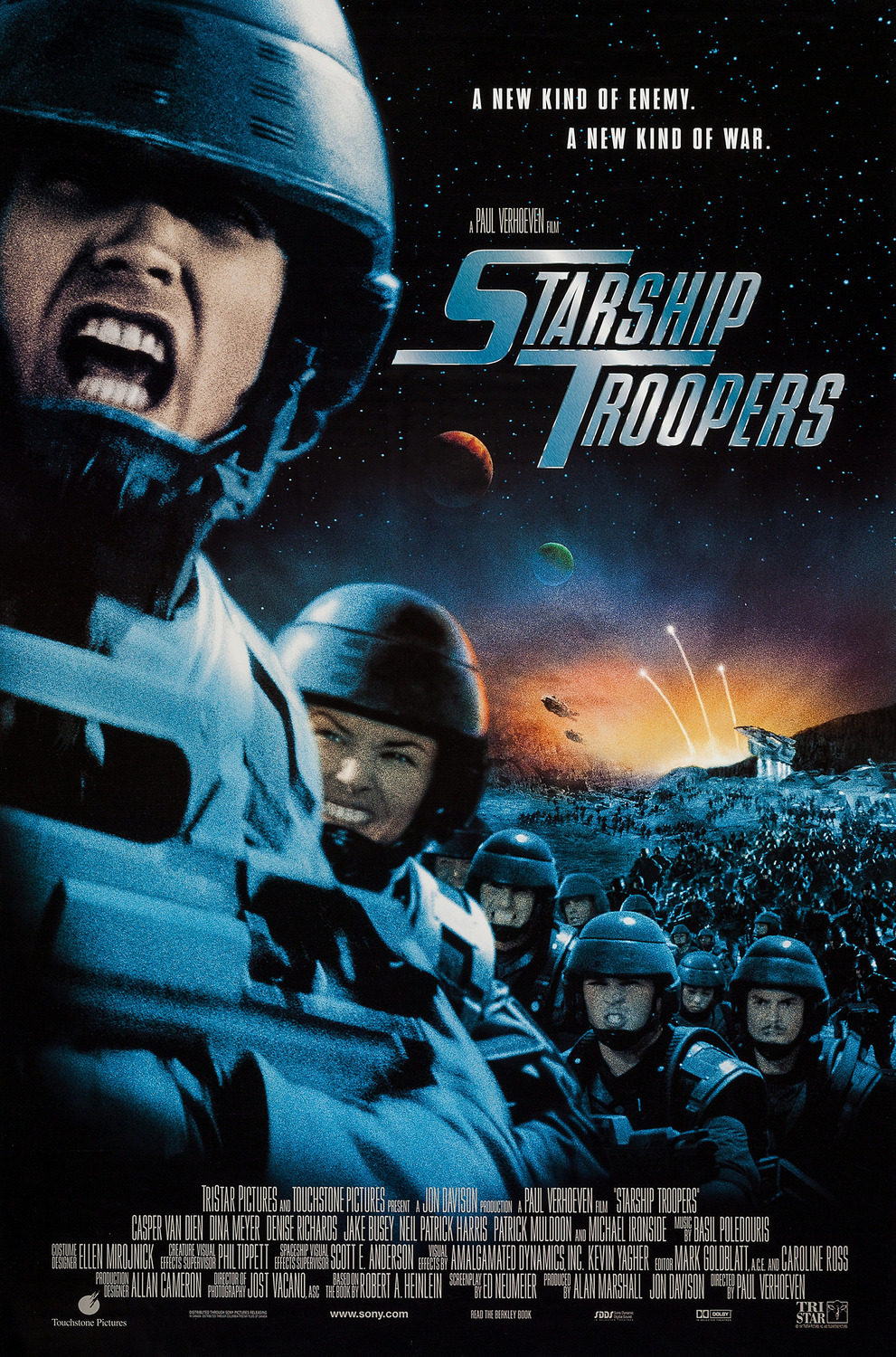 Starship Troopers Movie Poster