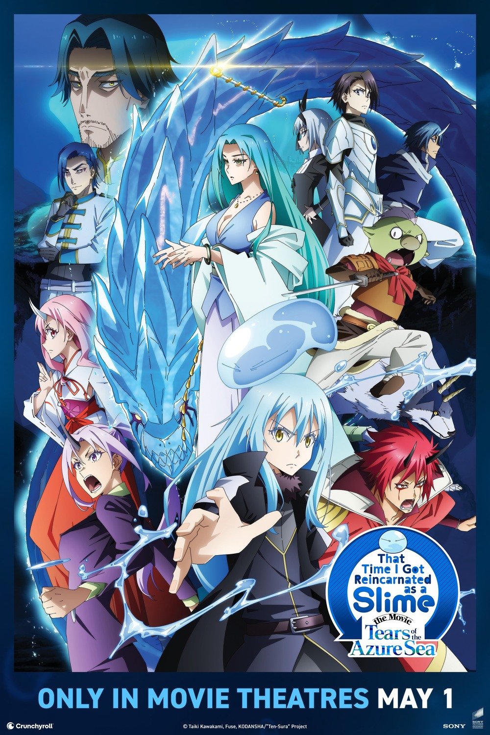 That Time I Got Reincarnated As A Slime: Tears Of The Azure Sea Movie Poster
