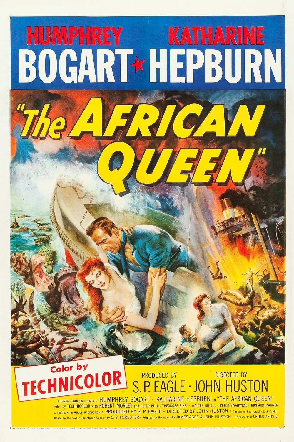 The African Queen Movie Poster