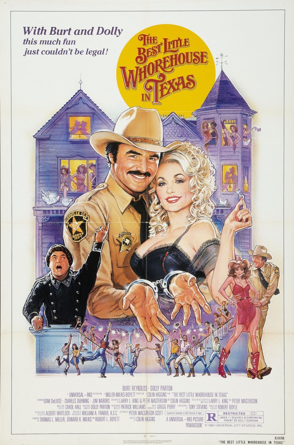 The Best Little Whorehouse in Texas Movie Poster