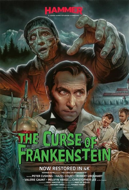 The Curse of Frankenstein Movie Poster