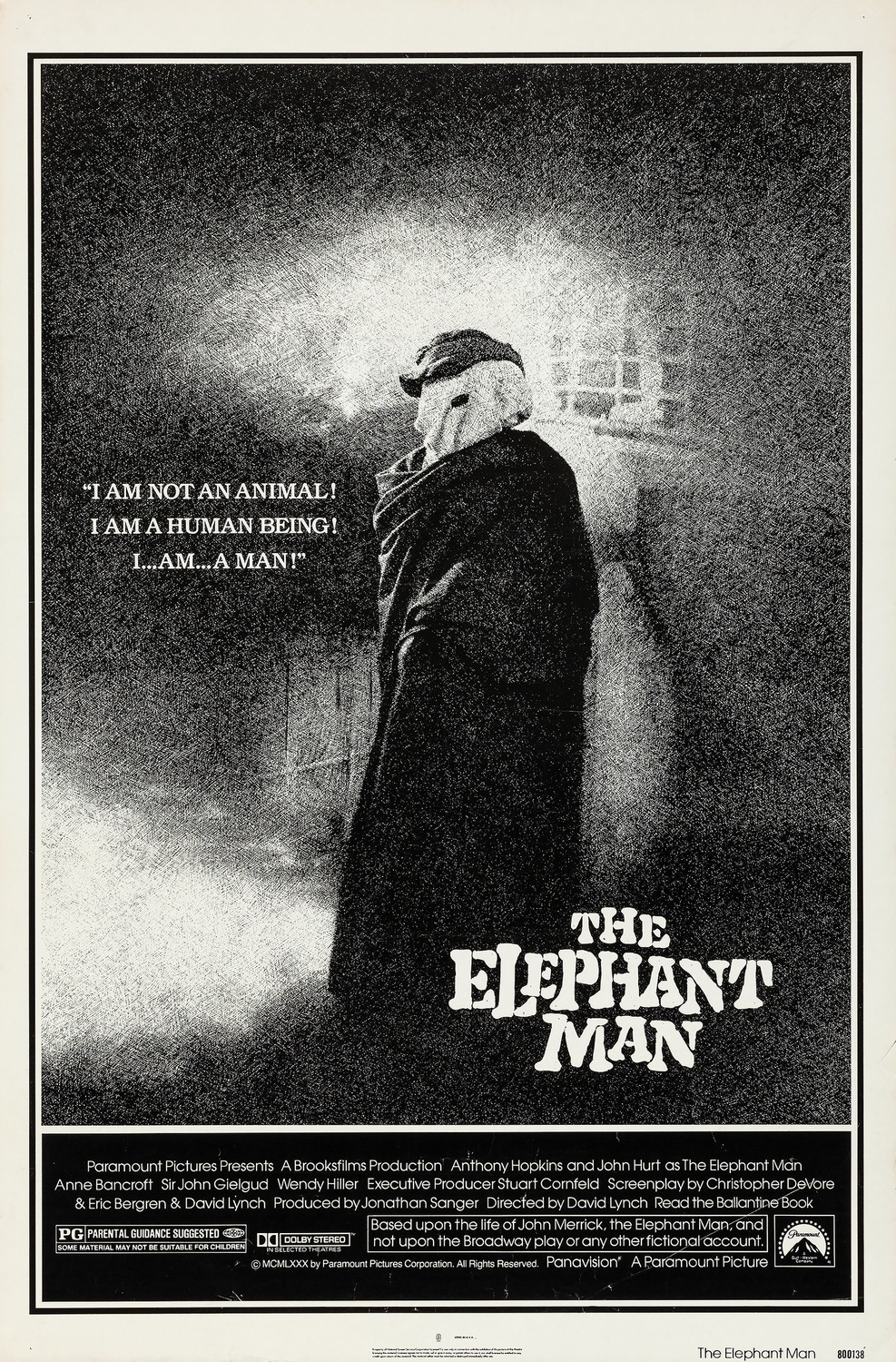 The Elephant Man Movie Poster